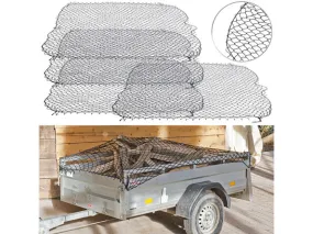4 filets à bagages pour remorque 125 x 210 cm | Rangement 