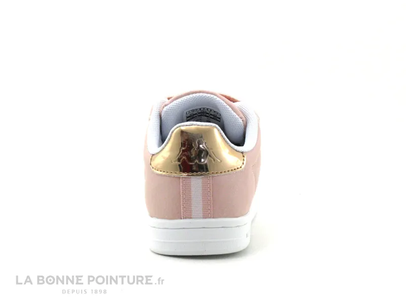 Achat chaussures Kappa Enfant Chaussure de ville, vente Kappa LOGO ALPHA - Pink metallic 311CFW - Basket fille rose - velcros