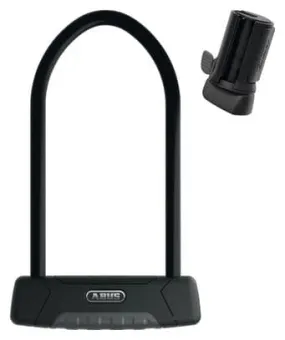 Antivol U Abus Granit Plus 470/150HB300 Noir + Support SH B