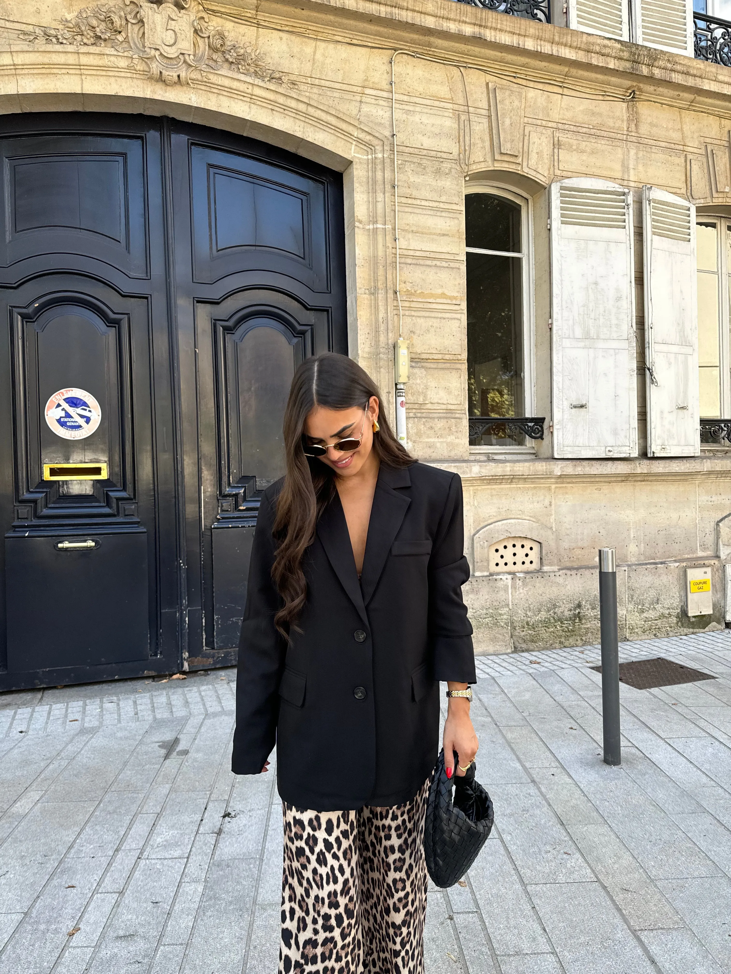 Blazer CAMILLE noir (W24806)