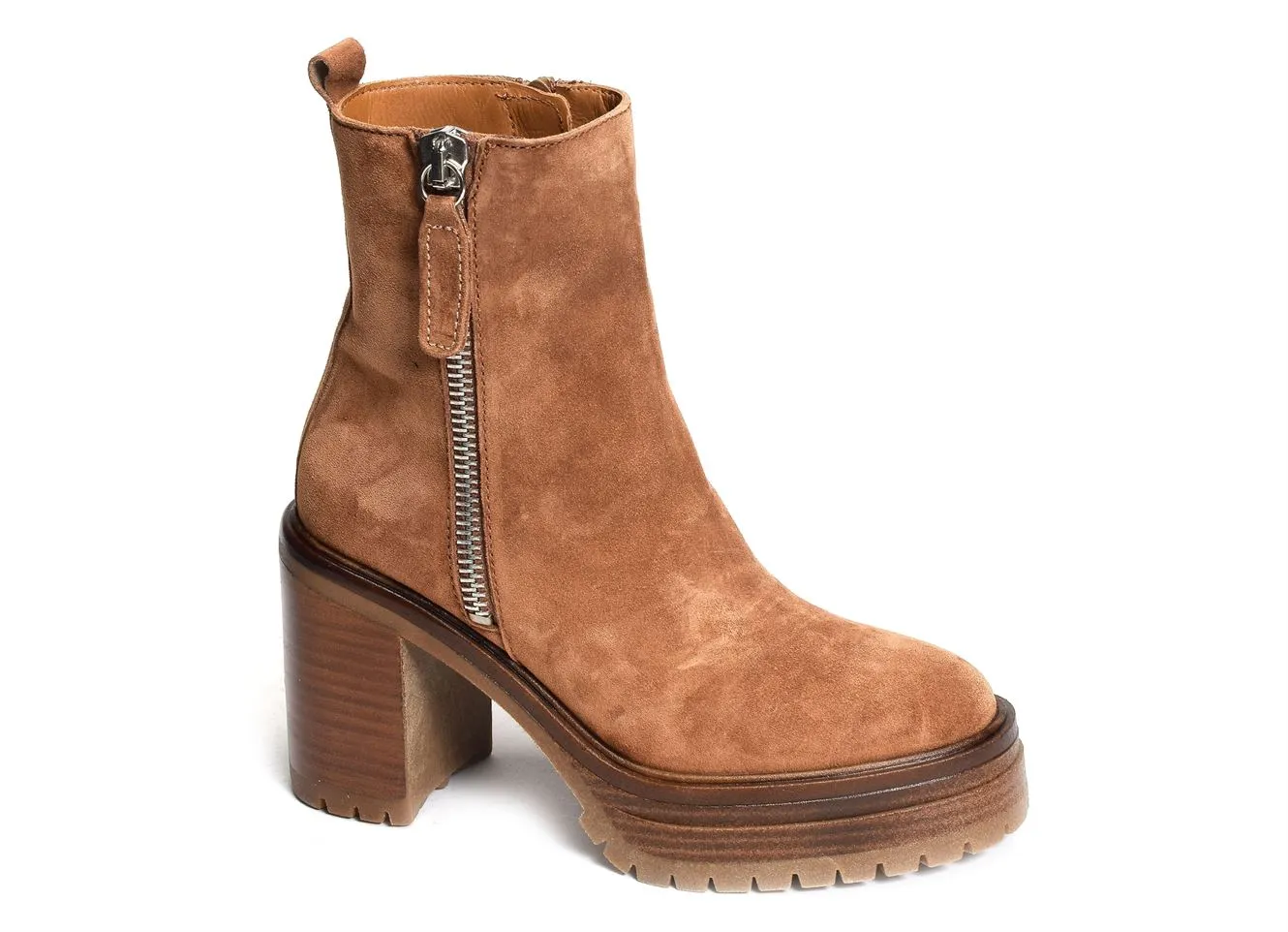 bottines et boots Alpe  Amina 2683 camel 