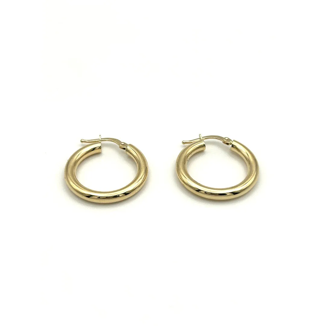 Boucles d'oreilles en or jaune 18 carats Gold House De Patto OR11