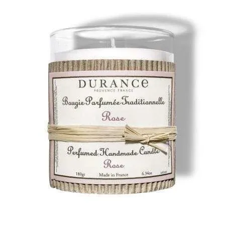BOUGIE PARFUMEE ROSE 180GR