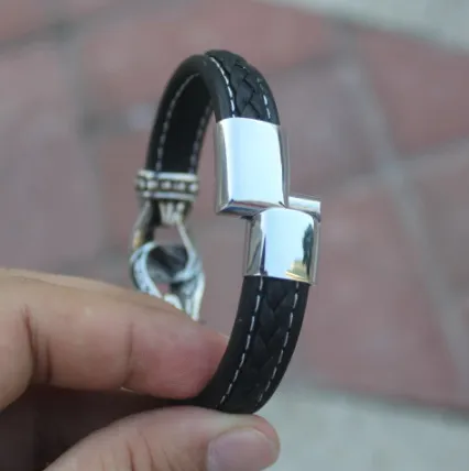 Bracelets en cuir véritable 17