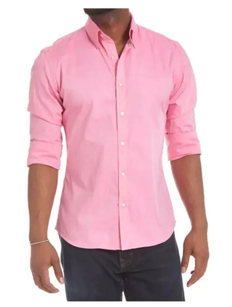 Brody | Chemise sans plis avec fermeture éclair cachée