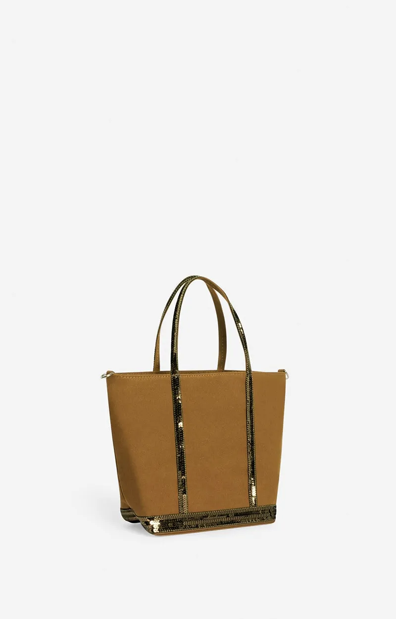 Cabas S en Toile Port\u00e9 Main ou Bandouli\u00e8re