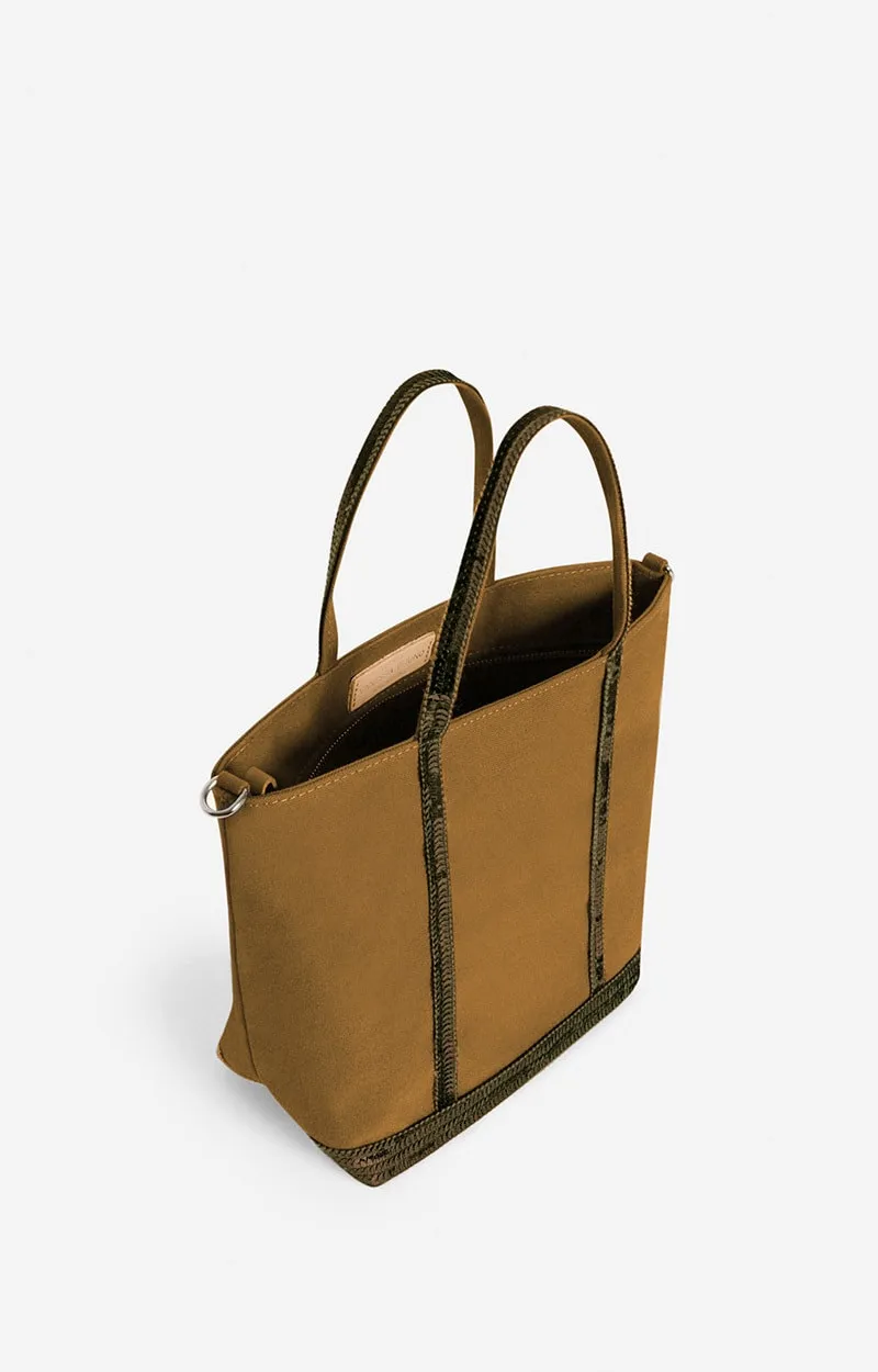 Cabas S en Toile Port\u00e9 Main ou Bandouli\u00e8re