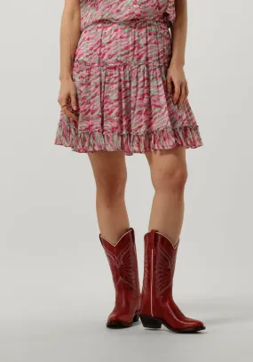 circle of trust mini-jupe rocky skirt rose clair