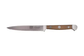 Couteau à tomates Güde Alpha Chêne 13cm en acier forgé