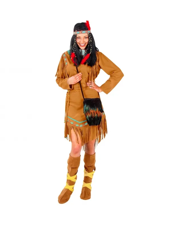 Couvre botte pour indienne aspect daim