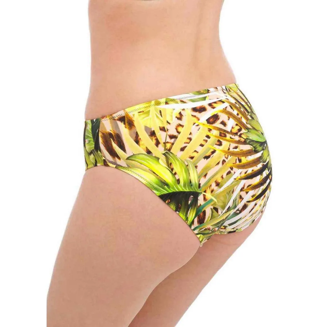 Culotte de bain couvrante - Jaune Fantasie Bain  en nylon | 3 Suisses