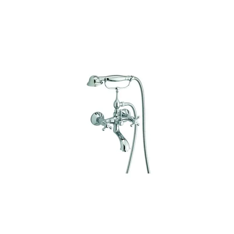 Damixa Salle de bain mélangeur bain/douche inclus set de douche chromé: 37025.00