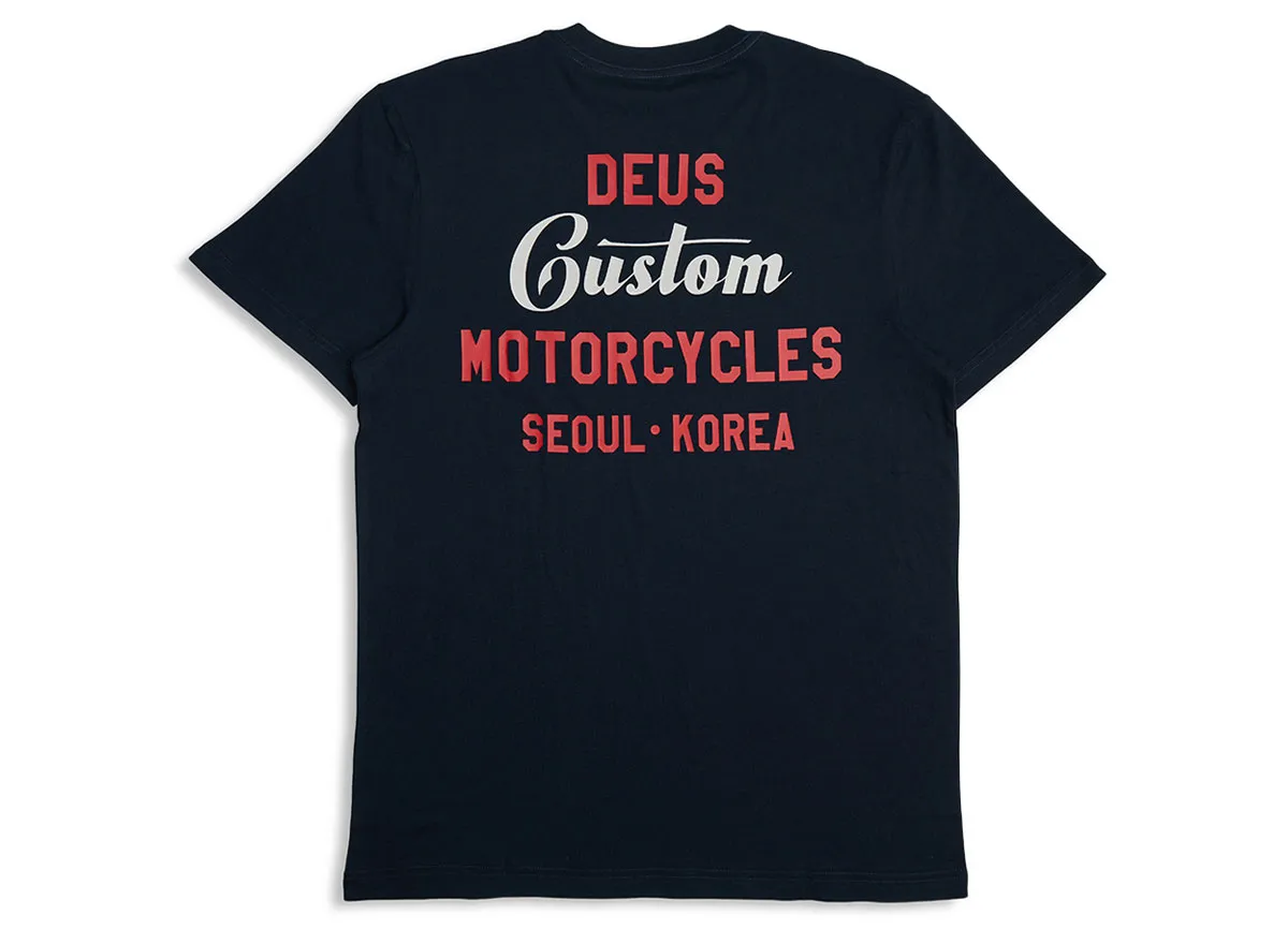 Deus Ex Machina Time Taker Tee Navy