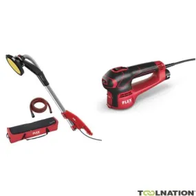 Flex-tools 531027 505978 GE 7 + MH-R + SH Ponceuse girafe pour murs et plafonds avec système de tête interchangeable + GCE 6-EC 