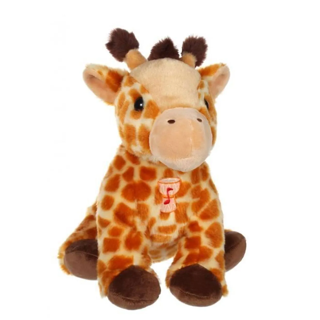 Gipsy Toys - Savanoos Sonore - Girafe - 24 cm - Marron & Orange orange - Gipsy Toys
