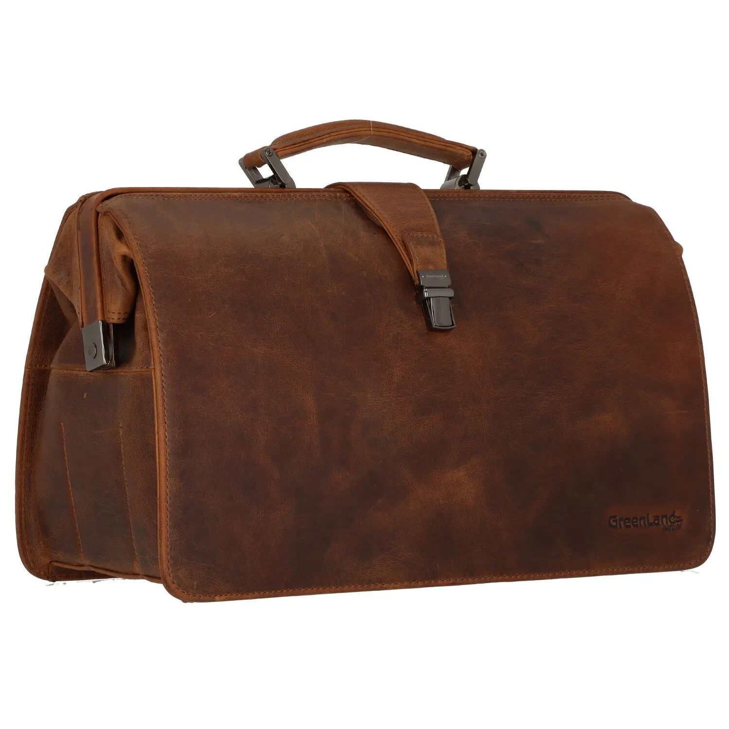 Greenland Nature Mallette médicale Montana en cuir 41 cm