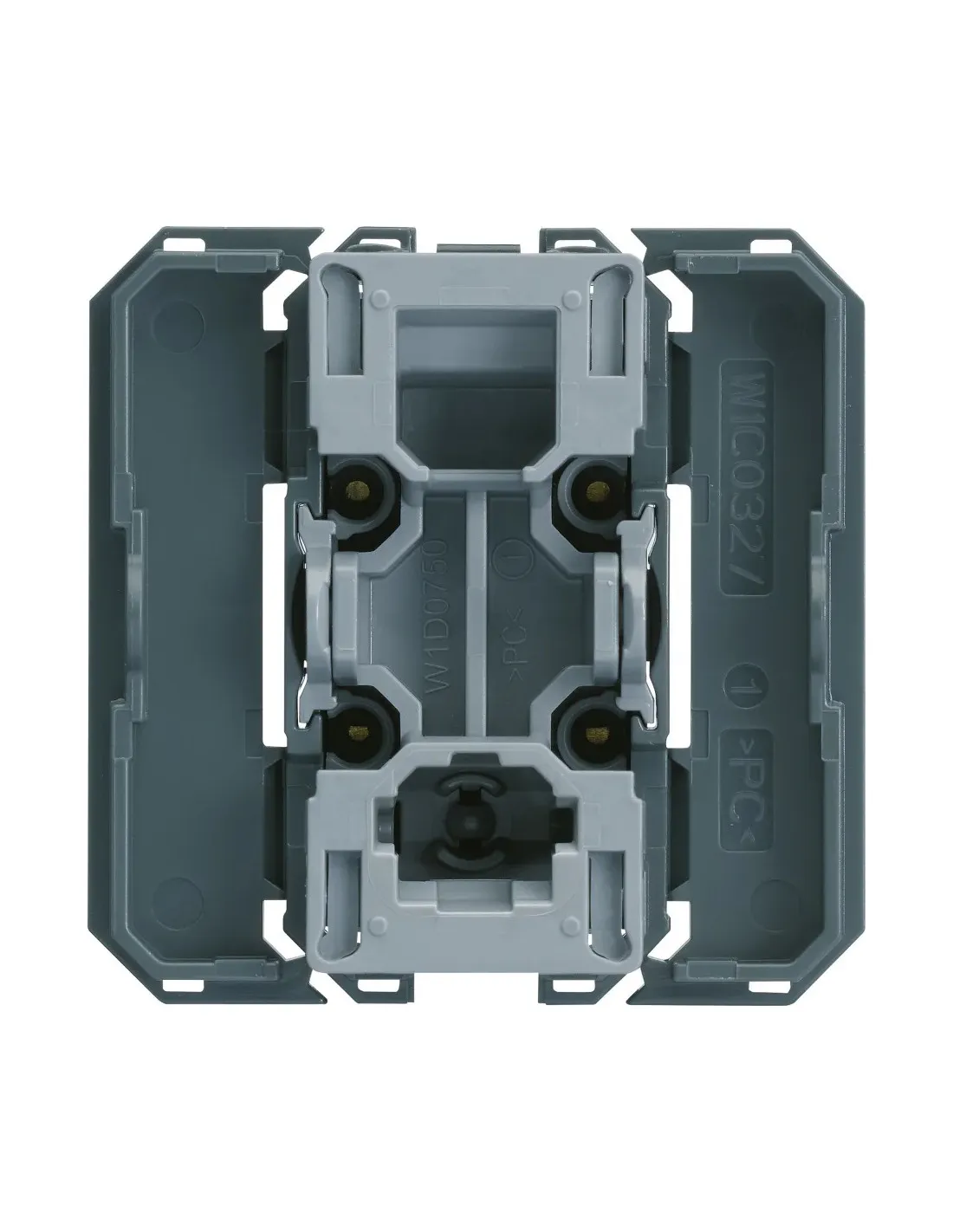 Interrupteur va&vient gallery avec enjoliveur blanc 2 modules carton de 50 HAGER WXF001B50