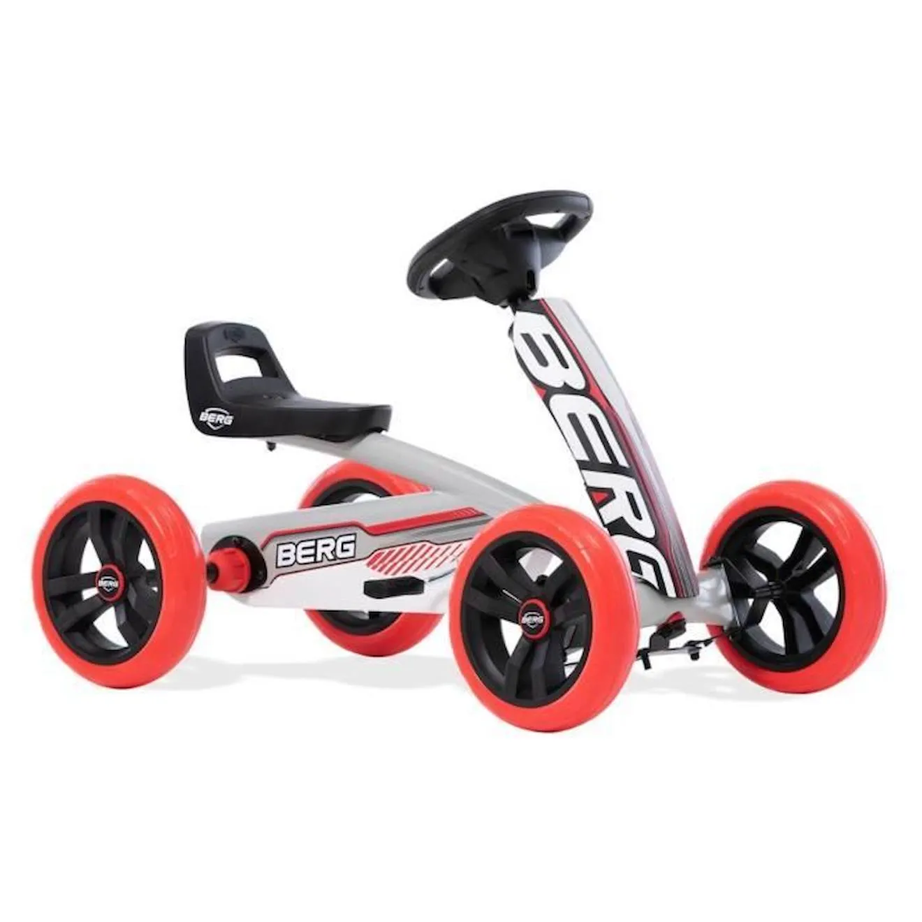 Kart à pédales Buzzy Beatz - BERG Toys - 4 roues - Pneus EVA silencieux rouge - Berg Toys