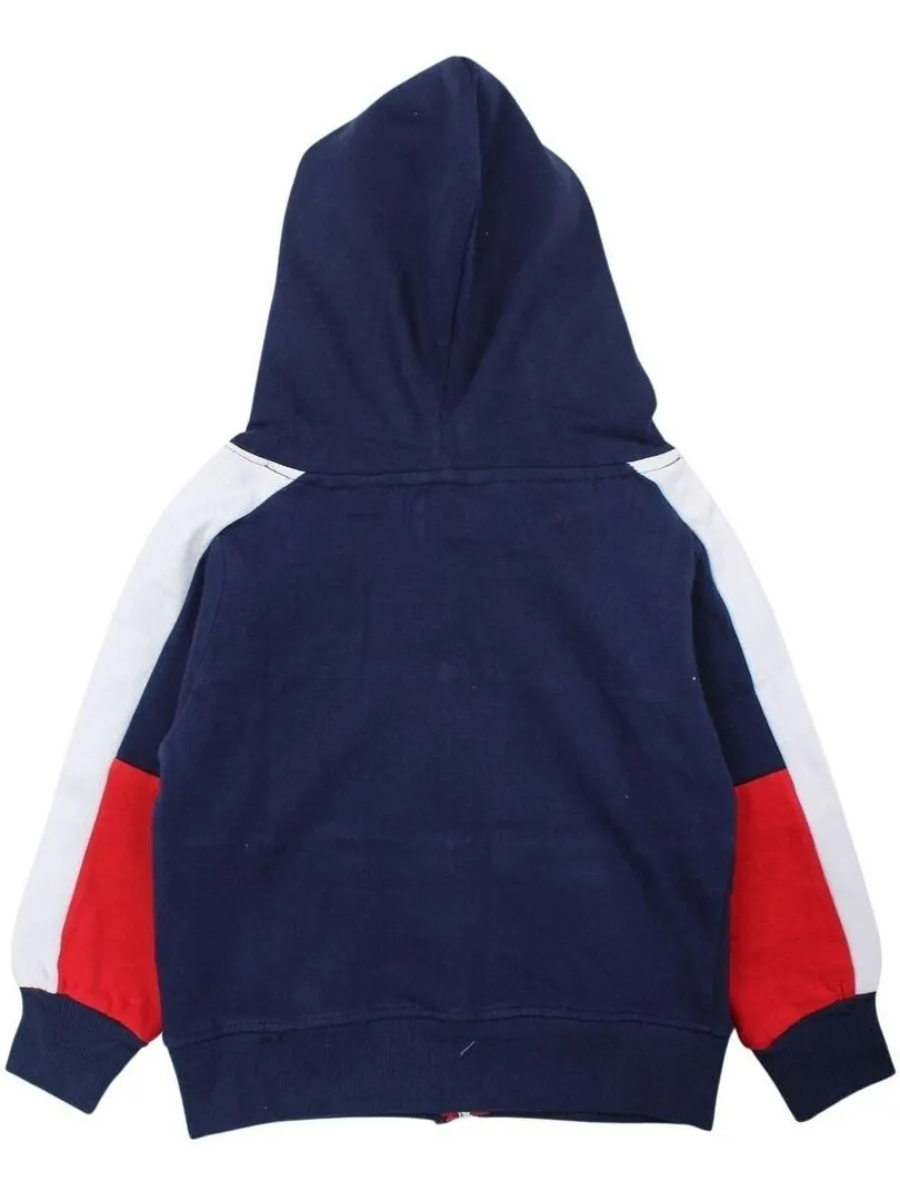 Lee Cooper - Veste garçon imprimé logo en coton - Rouge