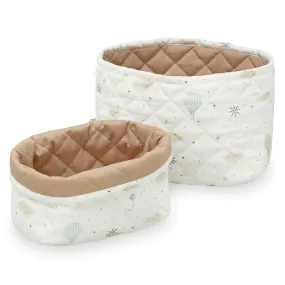 Lot de 2 Paniers de Rangement - Dreamland Camel