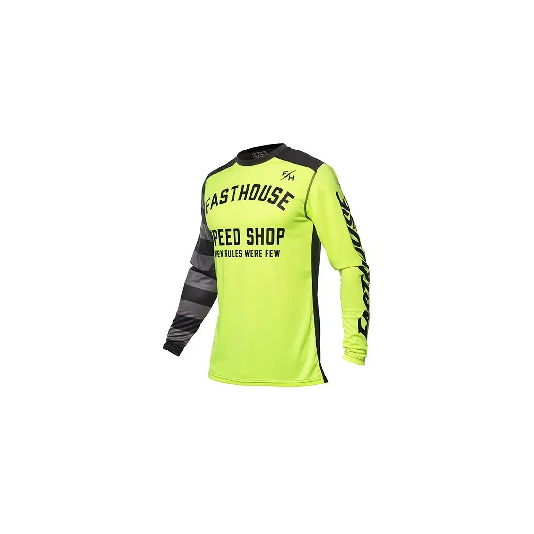 Maillot Fasthouse Carbon Eternal jaune noir