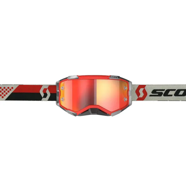 MASQUE CROSS SCOTT FURY ROUGE / NOIR / ORANGE