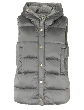 Max Mara Gilet réversible Le Cube gris