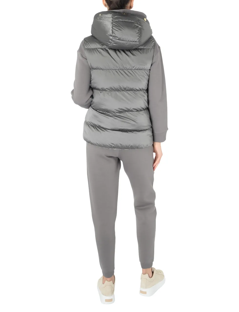 Max Mara Gilet réversible Le Cube gris