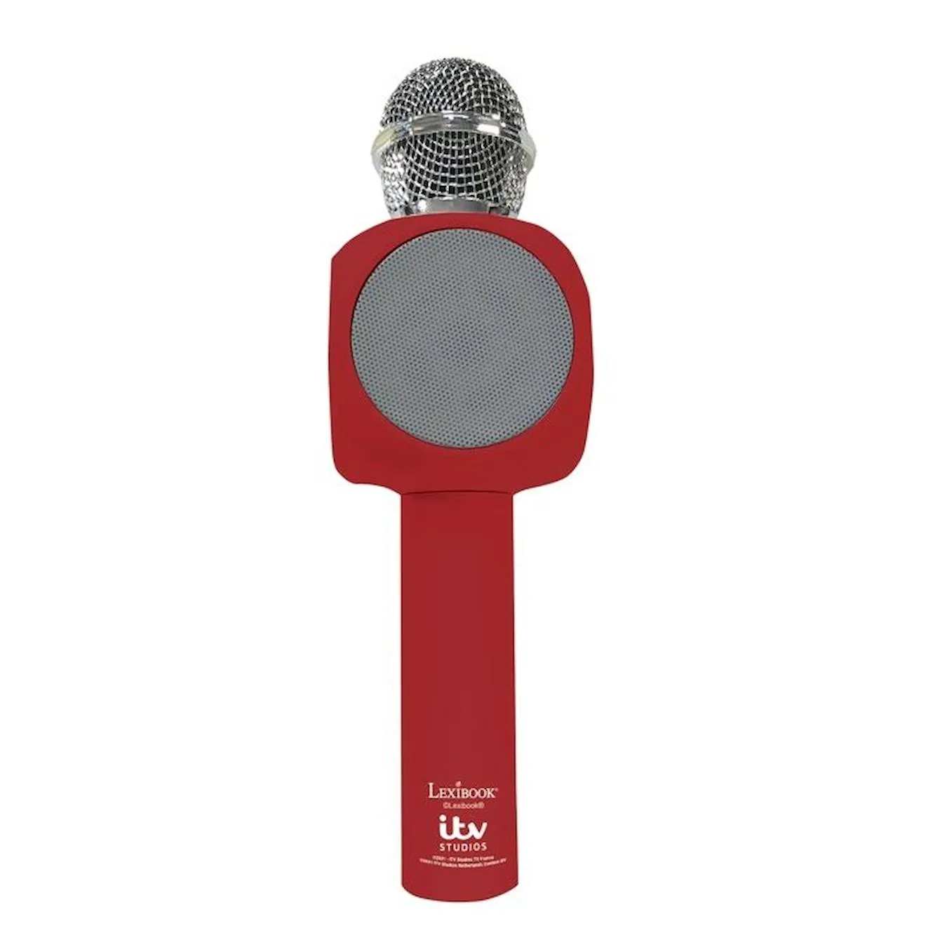 Micro Karaoké sans fil avec enceinte Bluetooth® intégrée The Voice, avec effets lumineux et fonction changement de voix noir - L