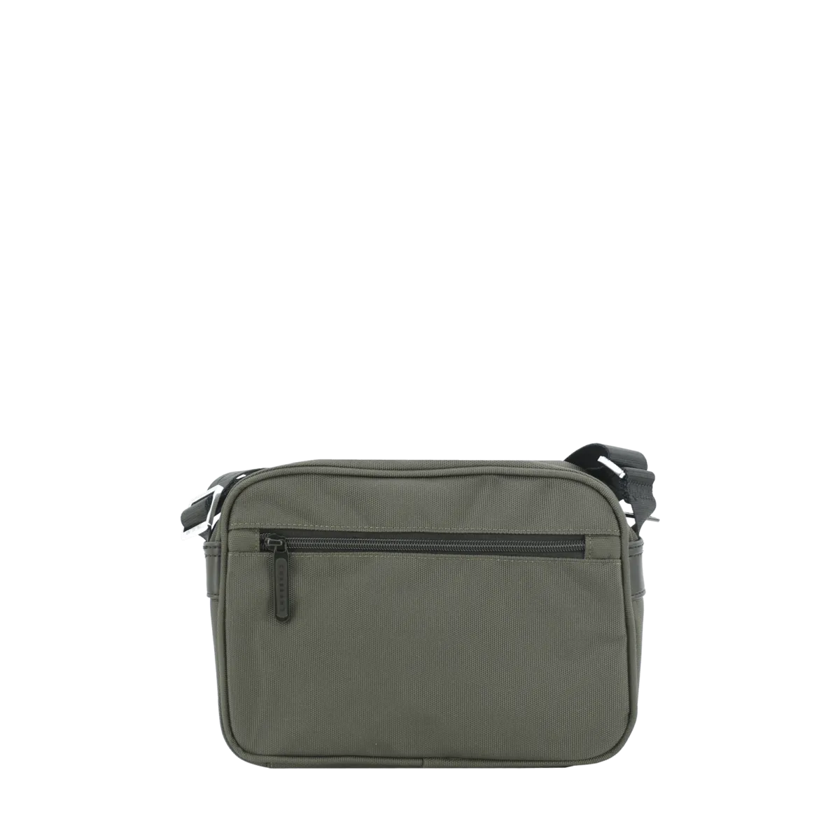 Mini-sacoche kaki en toile