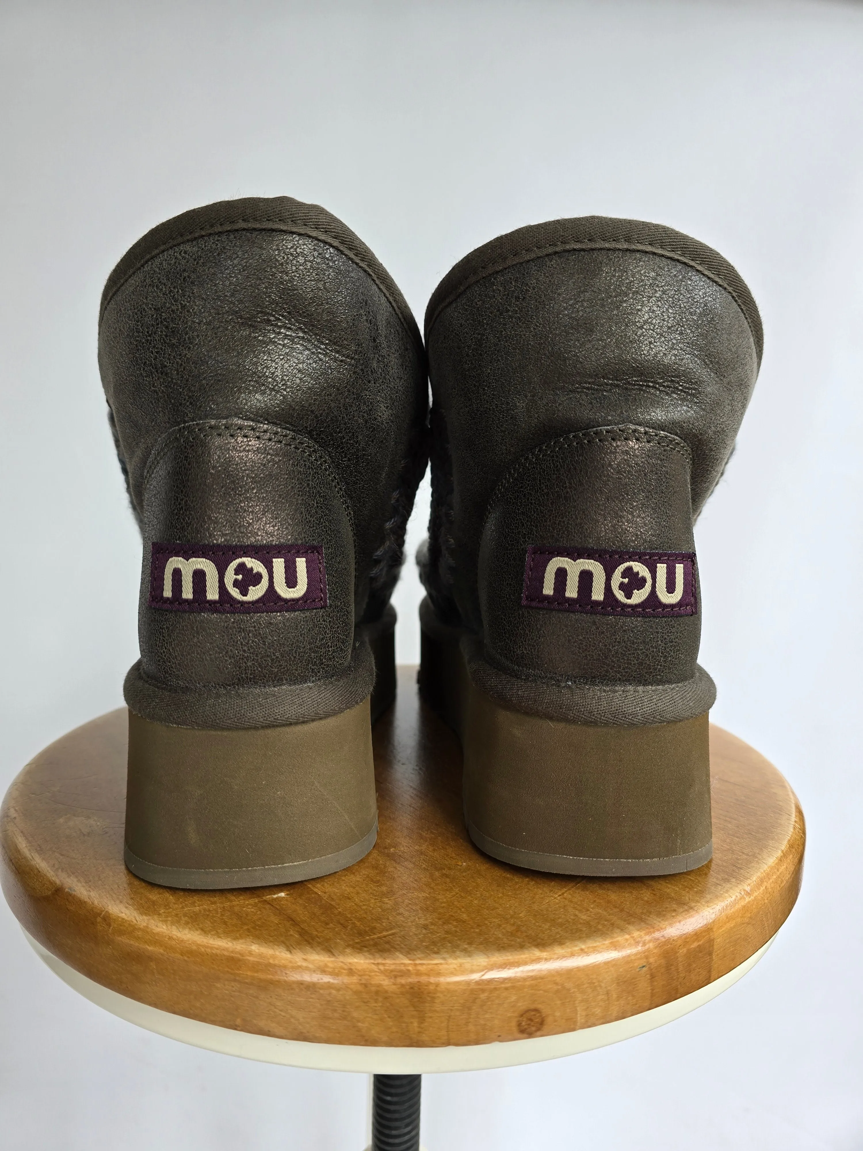 Mou mini eskimo platform boots Kaki