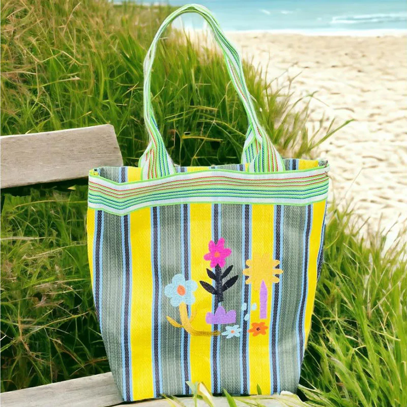NOI - CABAS FLOWER FAIT A LA MAIN - littlecasba.com