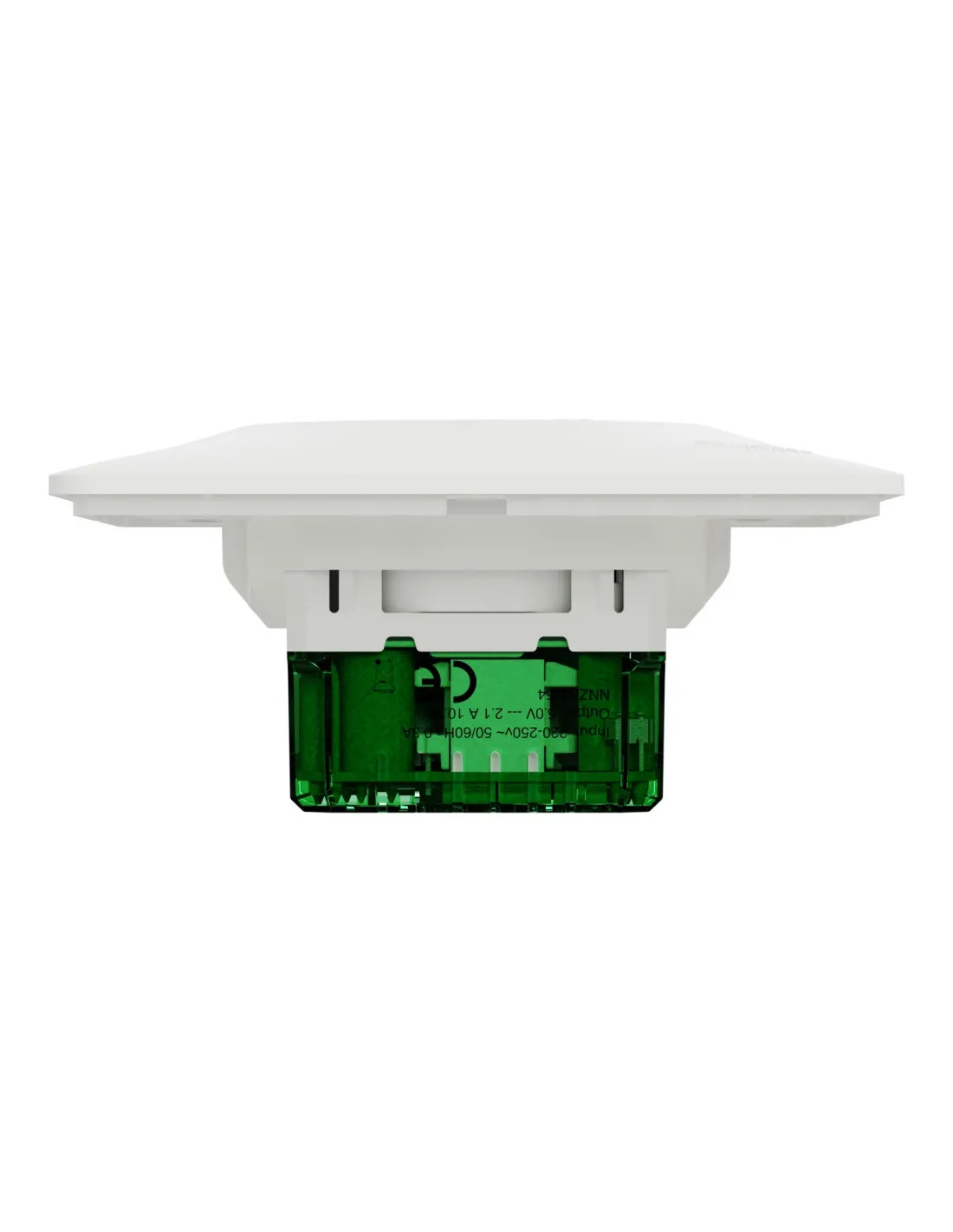 Ovalis combi 2P+T 16A affleurante+chargeur USB-C 10,5W connex. auto Blanc SCHNEIDER S320089