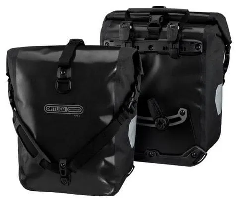Paire de Sacoches de porte-Bagages Ortlieb Sport Roller Free 25 L Noir