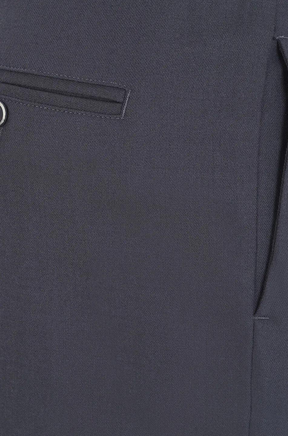 Pantalon droit en sergé de laine Riobarbo Frare