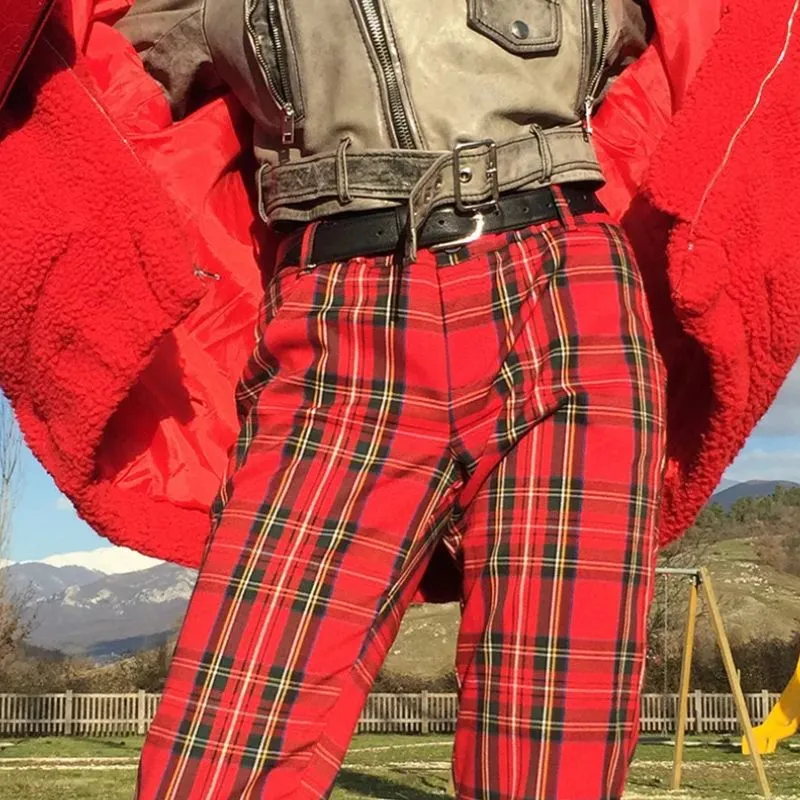 Pantalon Écossais Gothique