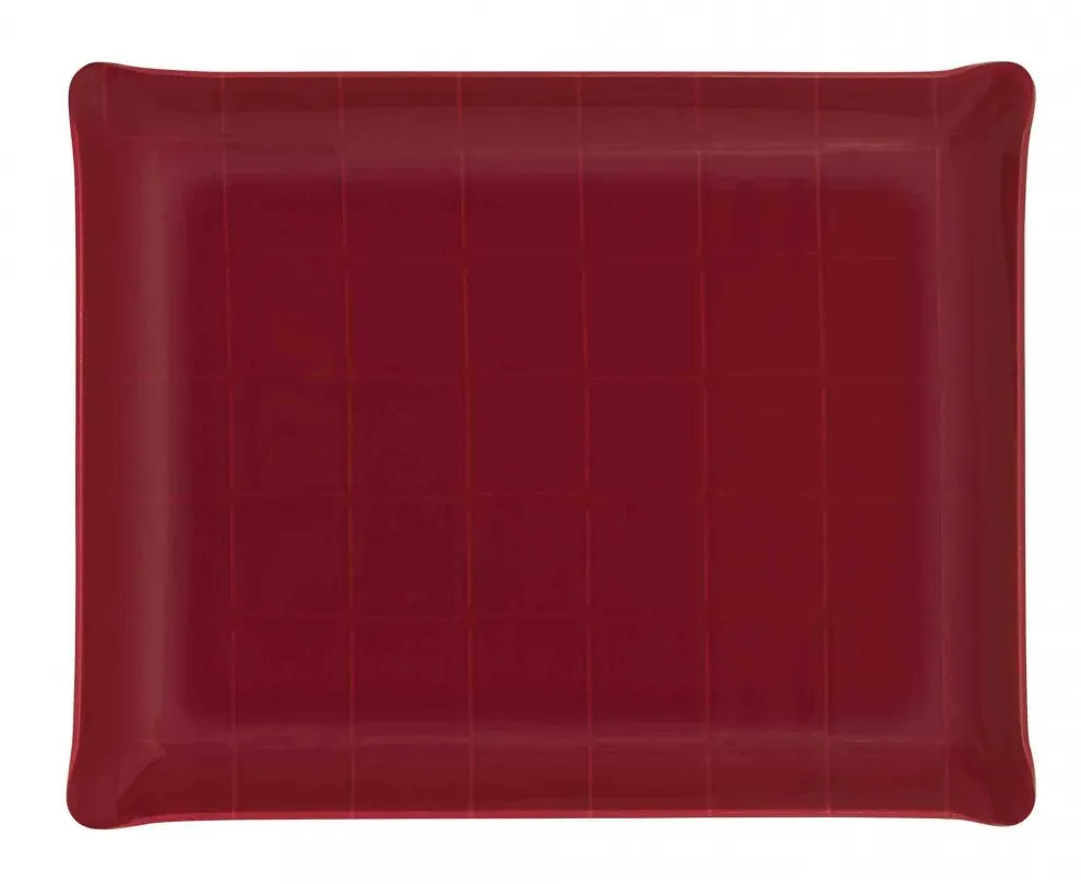 Plateau Platex inclusions Tendances Colorées Isis 46 X 36 cm Isis Rouge
