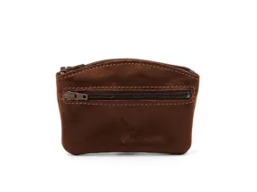 Porte-monnaie fermeture zippée cuir gold - 204 