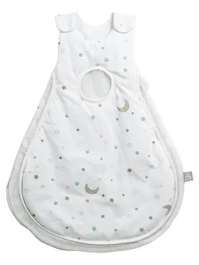 ROBA safe asleep® Gigoteuse Bébé - Air - Design "Sternenzauber" - Blanc