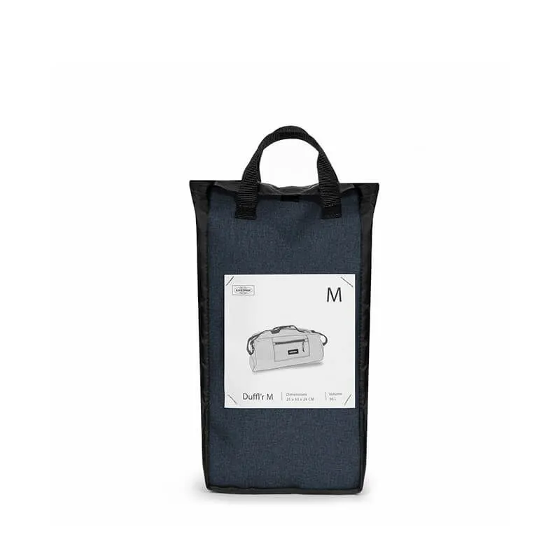 Sac de voyage Eastpak Duffl'r M 36 litres Triple Denim - Bleu