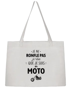 Sac Shopping Je ne ronfle pas par La boutique de Laura