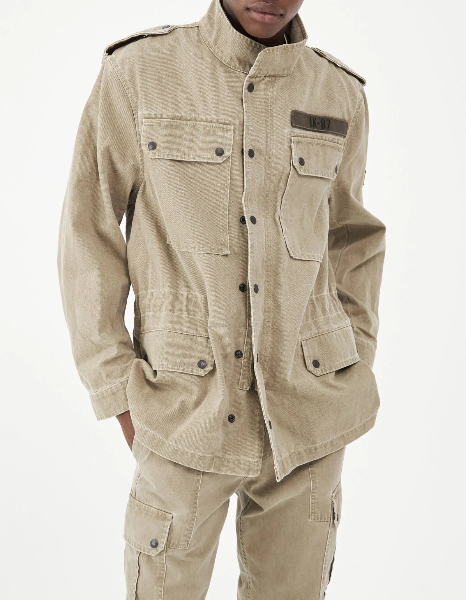 Saharienne Terra® Denim kaki clair Homme