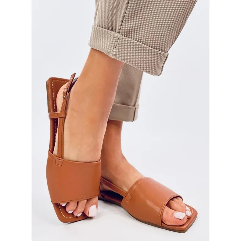 Sandales femme Dreys Camel brun