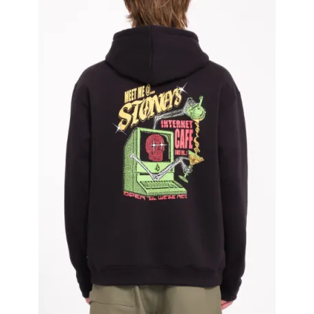 Sweat Volcom Capuche Noder - Black
