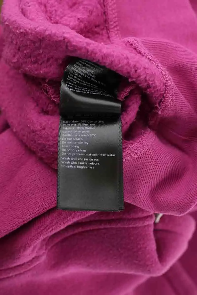 Sweatshirt Bash rose en coton, taille 38 (T2), pour femme, en bon état.