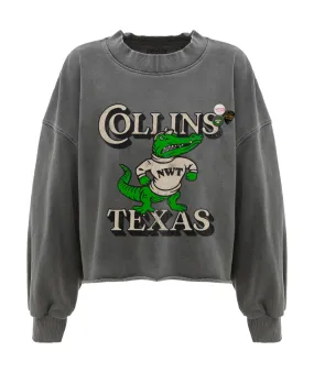 Sweatshirt crop porter pepper COLLINS