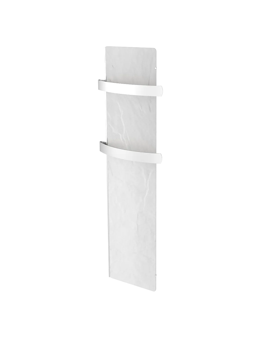 Sèche-serviettes rayonnant SLIM 2.0 S-SERVIETTES 500W NATURA BLANC 100X25CM VALDEROMA 19500TL