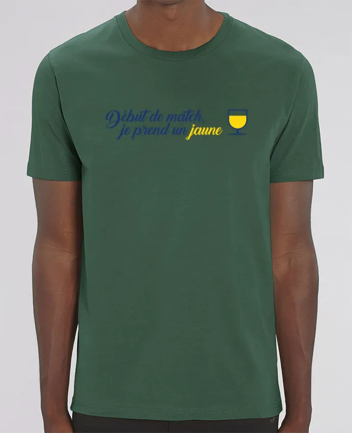 T-Shirt Début de match, je prend un jaune par tunetoo