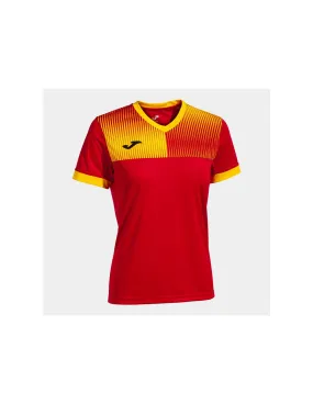 T-shirt Joma FemmeFille Manches courtes Eco Super Nova / Rouge Jaune