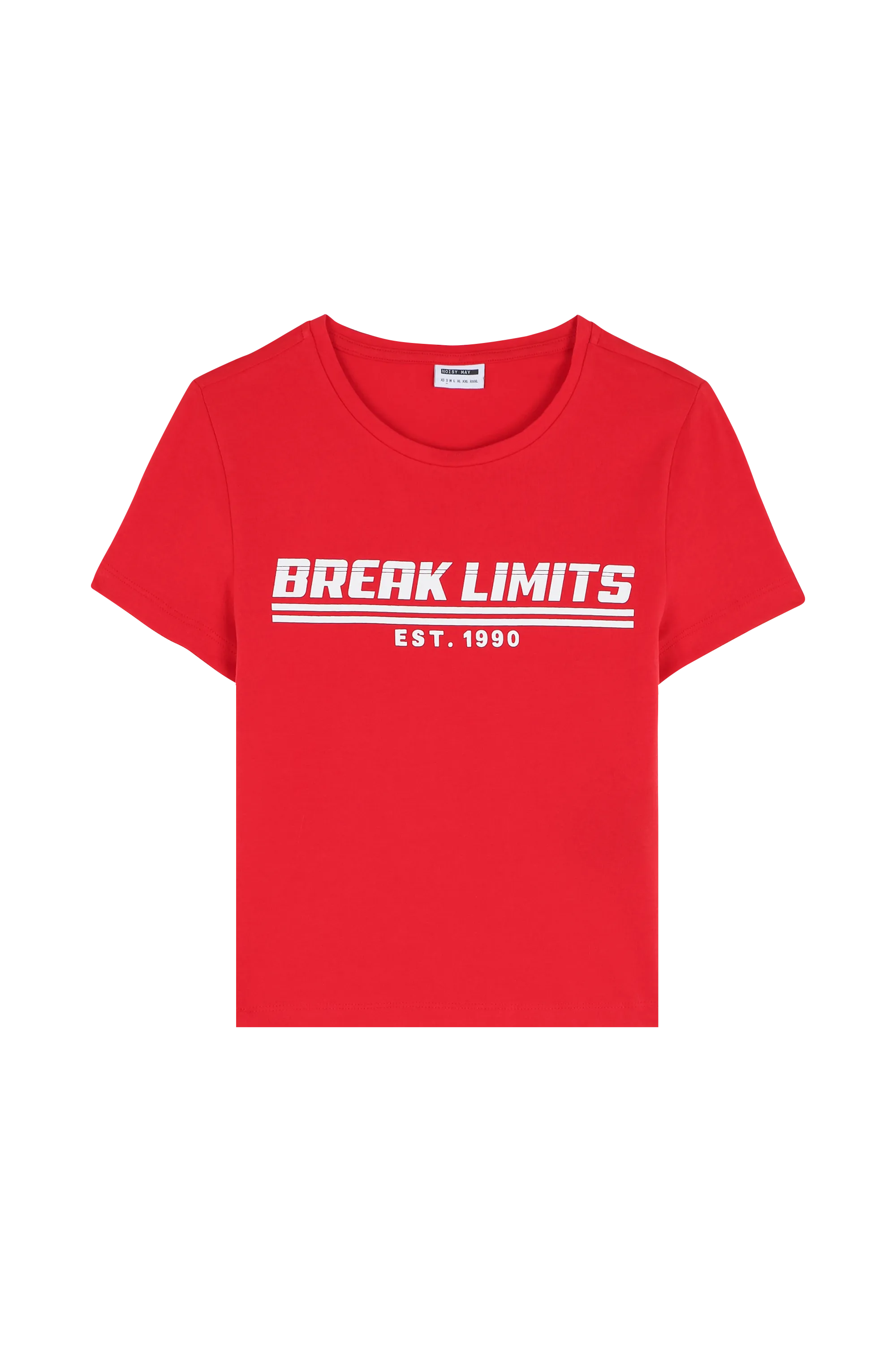T-shirt Rouge Noisy May - Femme | Citadium